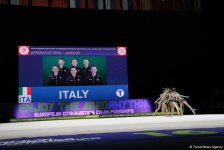 Finals of 35th European Rhythmic Gymnastics Championships kick off in Baku (PHOTO)