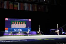 Finals of 35th European Rhythmic Gymnastics Championships kick off in Baku (PHOTO)