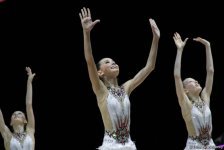 Finals of 35th European Rhythmic Gymnastics Championships kick off in Baku (PHOTO)