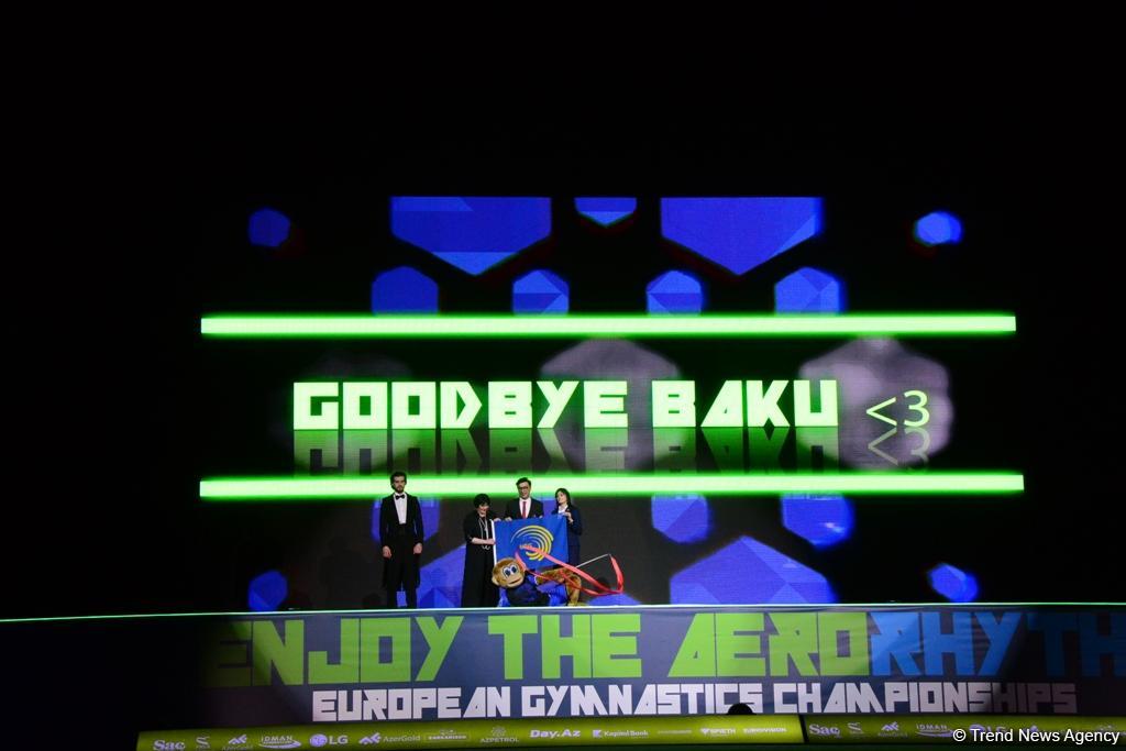 Baku hosts closing ceremony of 35th European Rhythmic Gymnastics Championships (PHOTO)