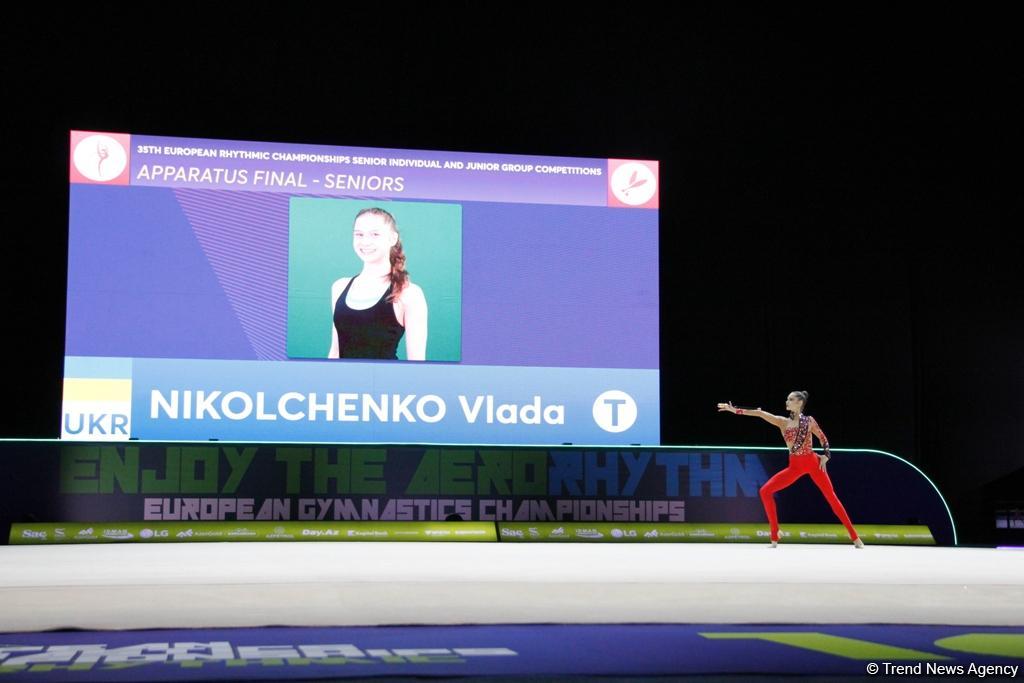 Best moments of finals of 35th European Rhythmic Gymnastics Championships (PHOTO)