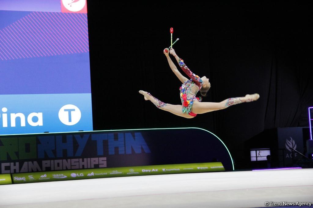 Best moments of finals of 35th European Rhythmic Gymnastics Championships (PHOTO)