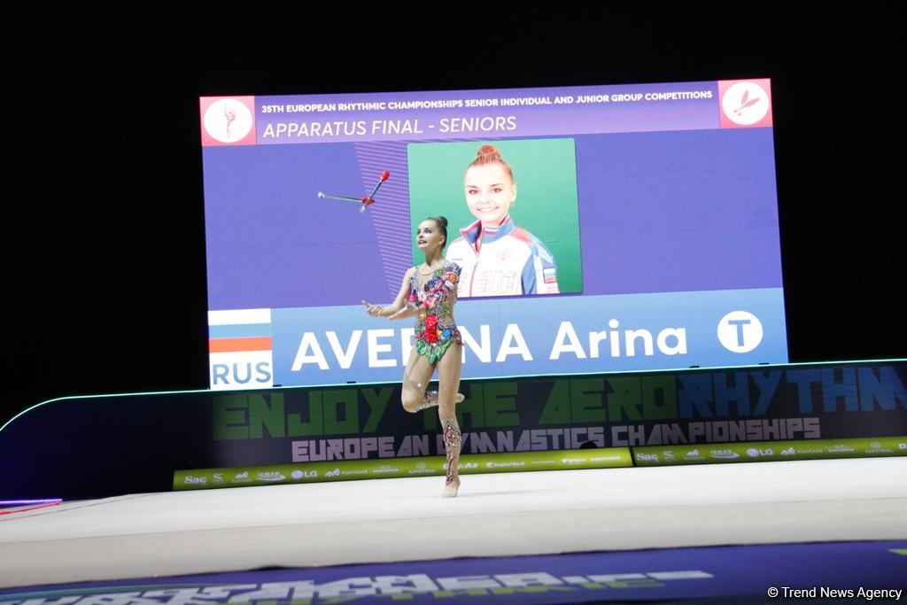 Best moments of finals of 35th European Rhythmic Gymnastics Championships (PHOTO)