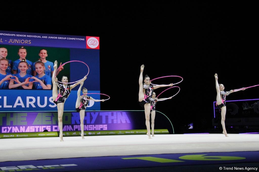 Finals of 35th European Rhythmic Gymnastics Championships kick off in Baku (PHOTO)