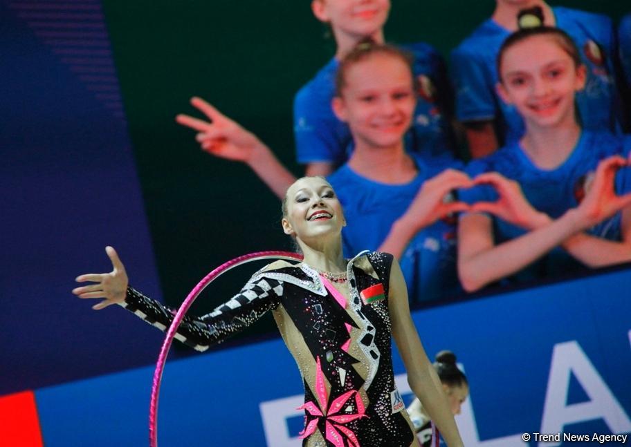 Finals of 35th European Rhythmic Gymnastics Championships kick off in Baku (PHOTO)