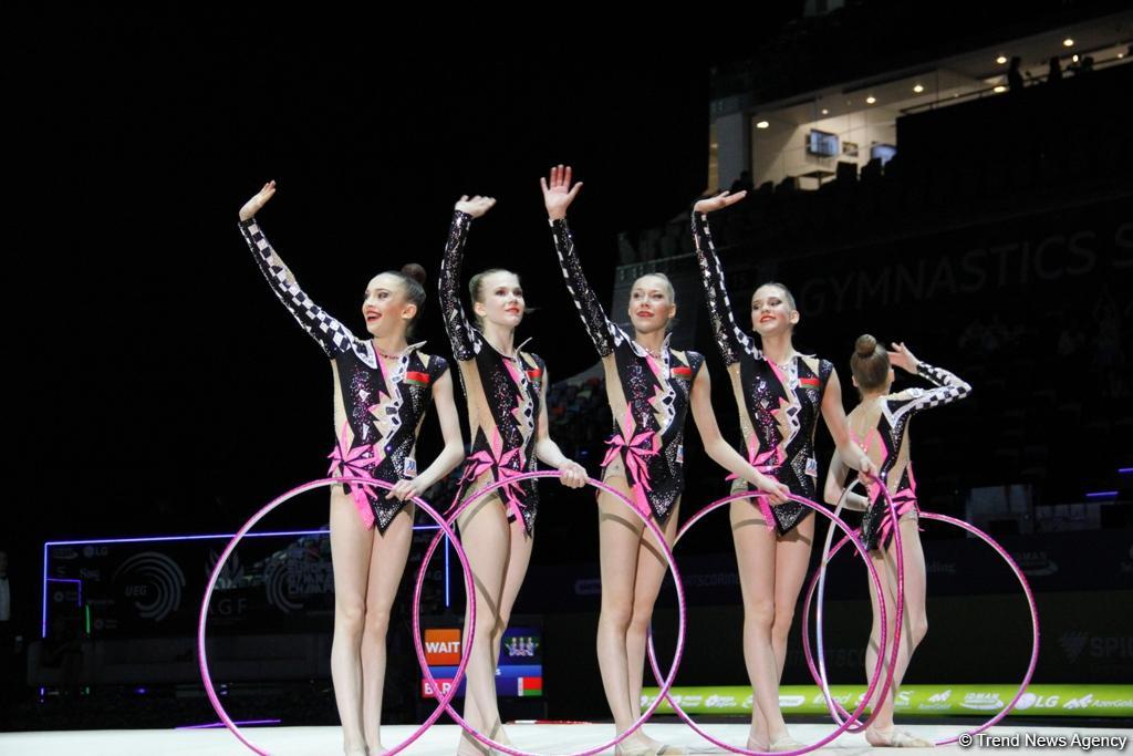 Finals of 35th European Rhythmic Gymnastics Championships kick off in Baku (PHOTO)