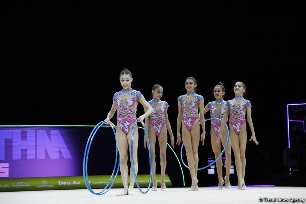 Finals of 35th European Rhythmic Gymnastics Championships kick off in Baku (PHOTO)