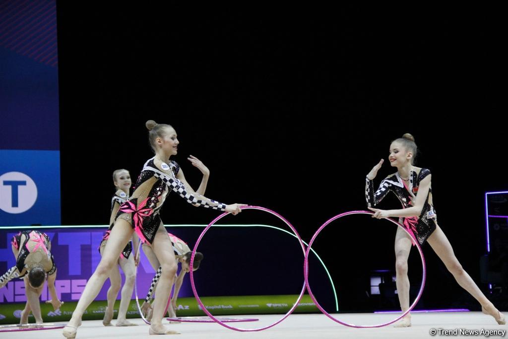 Finals of 35th European Rhythmic Gymnastics Championships kick off in Baku (PHOTO)