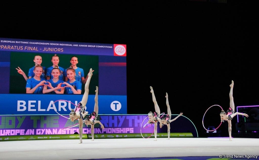 Finals of 35th European Rhythmic Gymnastics Championships kick off in Baku (PHOTO)