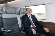 President Ilham Aliyev inaugurates Sabunchu Railway Station Complex (PHOTO)