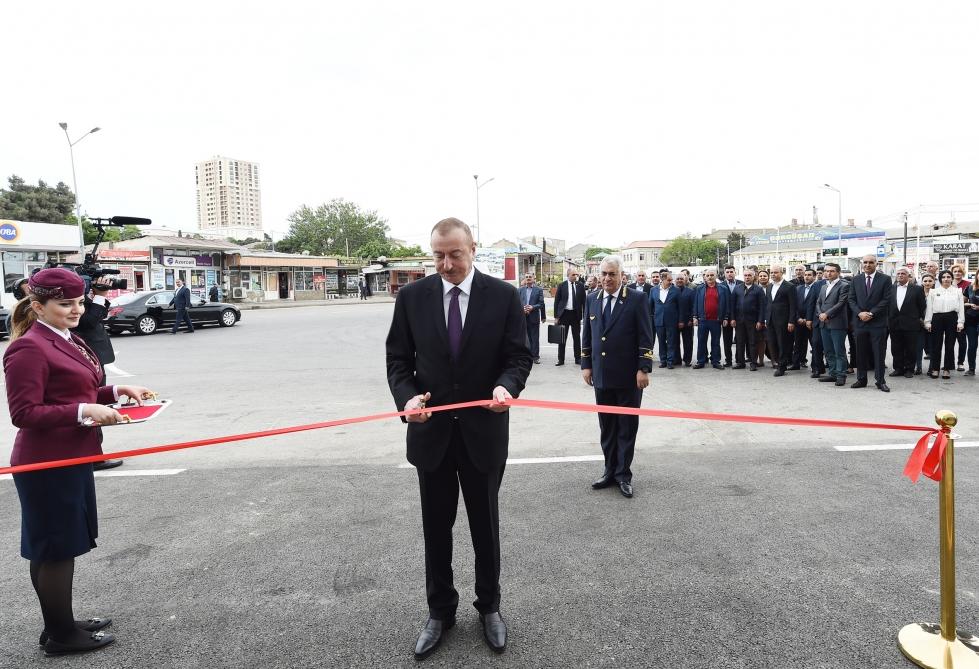 President Ilham Aliyev inaugurates Sabunchu Railway Station Complex (PHOTO)