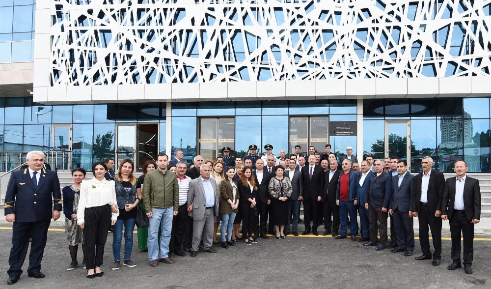 President Ilham Aliyev inaugurates Sabunchu Railway Station Complex (PHOTO)