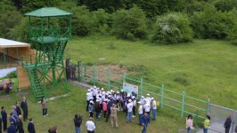 Heydar Aliyev Foundation VP attends event within ‘Reintroduction of bisons in Azerbaijan’ project (PHOTO)