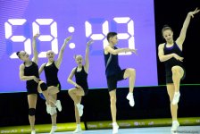 Training underway in Baku for European Aerobic Gymnastics Championships (PHOTO)