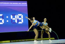Training underway in Baku for European Aerobic Gymnastics Championships (PHOTO)