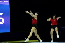 Training underway in Baku for European Aerobic Gymnastics Championships (PHOTO)
