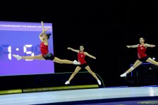 Training underway in Baku for European Aerobic Gymnastics Championships (PHOTO)