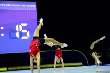 Training underway in Baku for European Aerobic Gymnastics Championships (PHOTO)