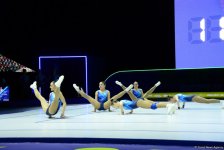 Training underway in Baku for European Aerobic Gymnastics Championships (PHOTO)