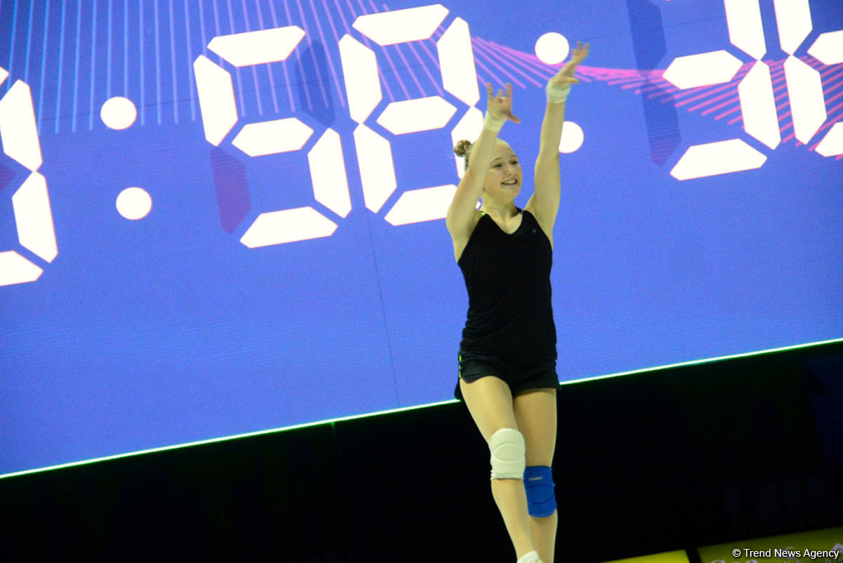 Training underway in Baku for European Aerobic Gymnastics Championships (PHOTO)