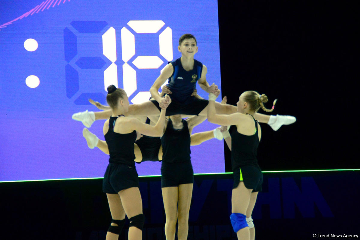 Training underway in Baku for European Aerobic Gymnastics Championships (PHOTO)