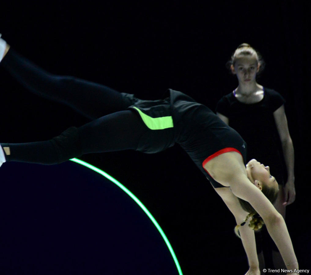 Training underway in Baku for European Aerobic Gymnastics Championships (PHOTO)