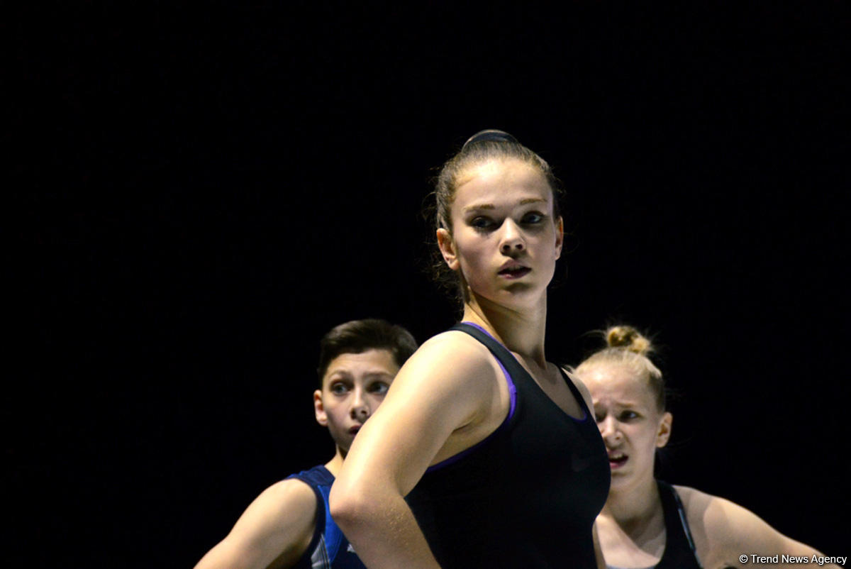 Training underway in Baku for European Aerobic Gymnastics Championships (PHOTO)