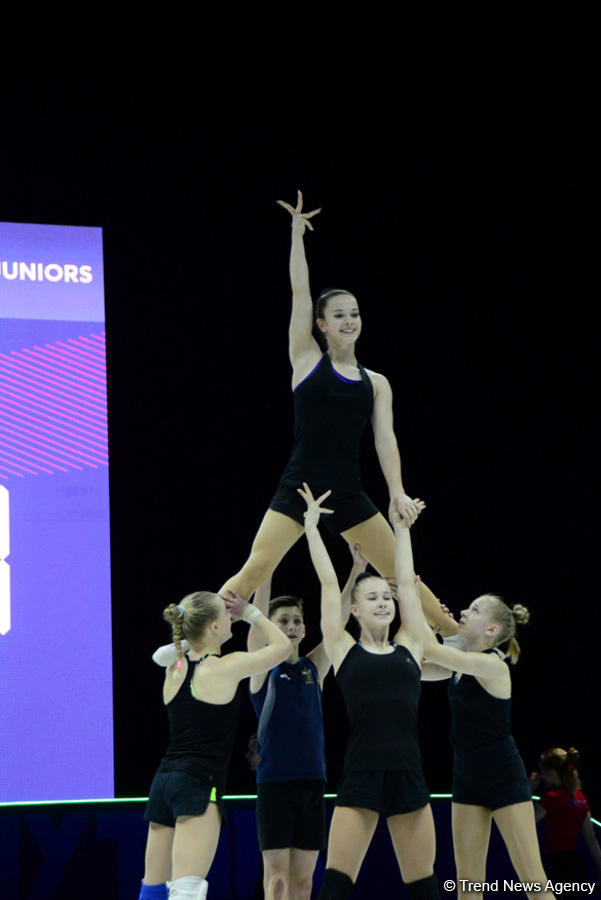 Training underway in Baku for European Aerobic Gymnastics Championships (PHOTO)