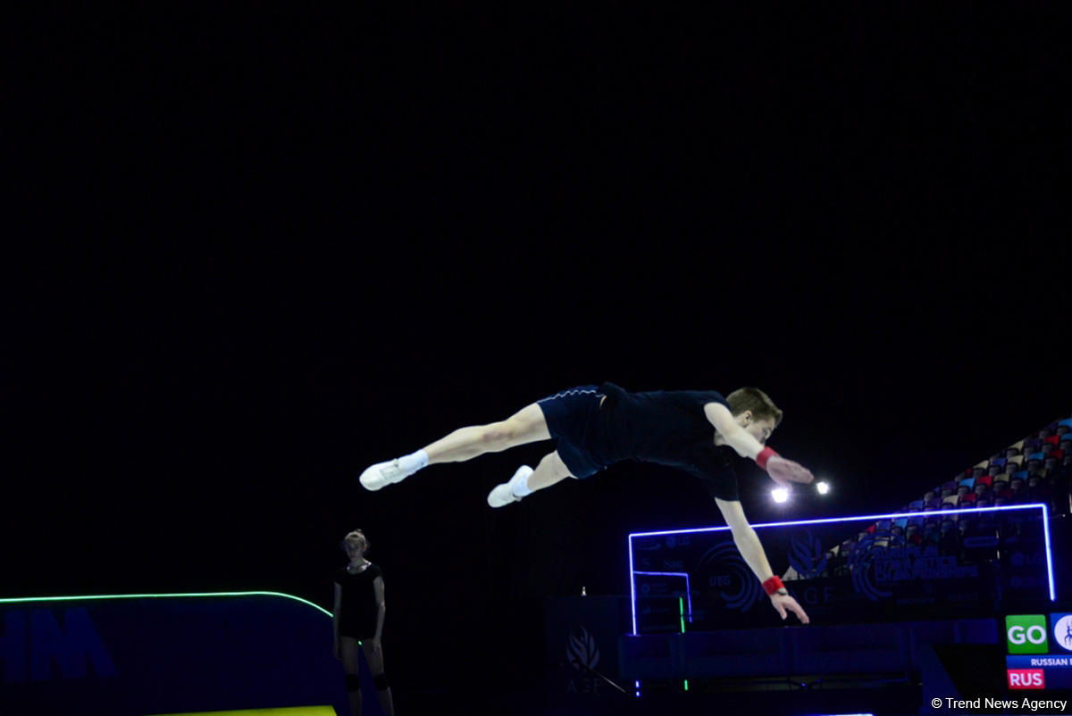 Training underway in Baku for European Aerobic Gymnastics Championships (PHOTO)