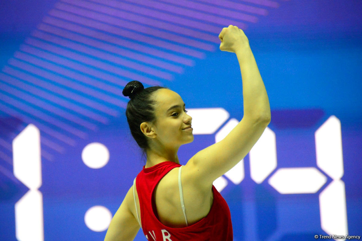 Training underway in Baku for European Aerobic Gymnastics Championships (PHOTO)