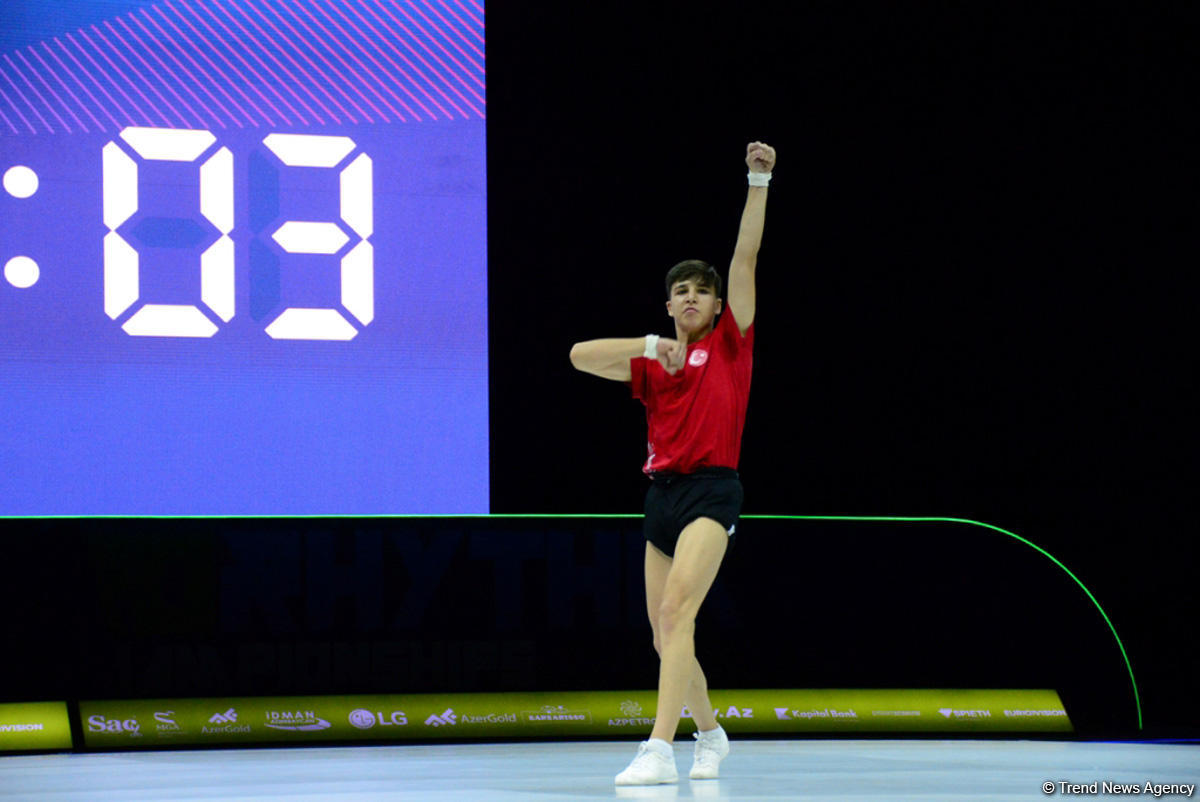 Training underway in Baku for European Aerobic Gymnastics Championships (PHOTO)