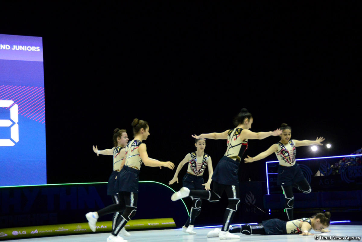 Training underway in Baku for European Aerobic Gymnastics Championships (PHOTO)