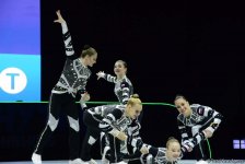 Competitions underway within 11th European Aerobic Gymnastics Championships in Baku (PHOTO)