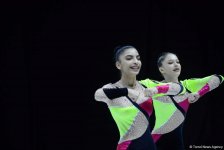 Competitions underway within 11th European Aerobic Gymnastics Championships in Baku (PHOTO)