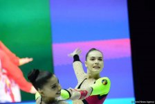 Competitions underway within 11th European Aerobic Gymnastics Championships in Baku (PHOTO)