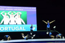 Competitions underway within 11th European Aerobic Gymnastics Championships in Baku (PHOTO)