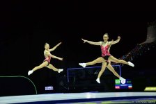 Competitions underway within 11th European Aerobic Gymnastics Championships in Baku (PHOTO)