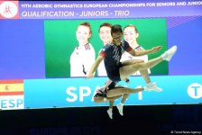 Competitions underway within 11th European Aerobic Gymnastics Championships in Baku (PHOTO)