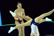 Competitions underway within 11th European Aerobic Gymnastics Championships in Baku (PHOTO)