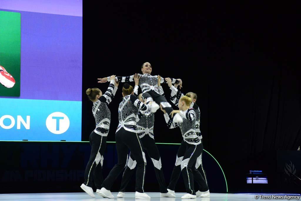 Competitions underway within 11th European Aerobic Gymnastics Championships in Baku (PHOTO)