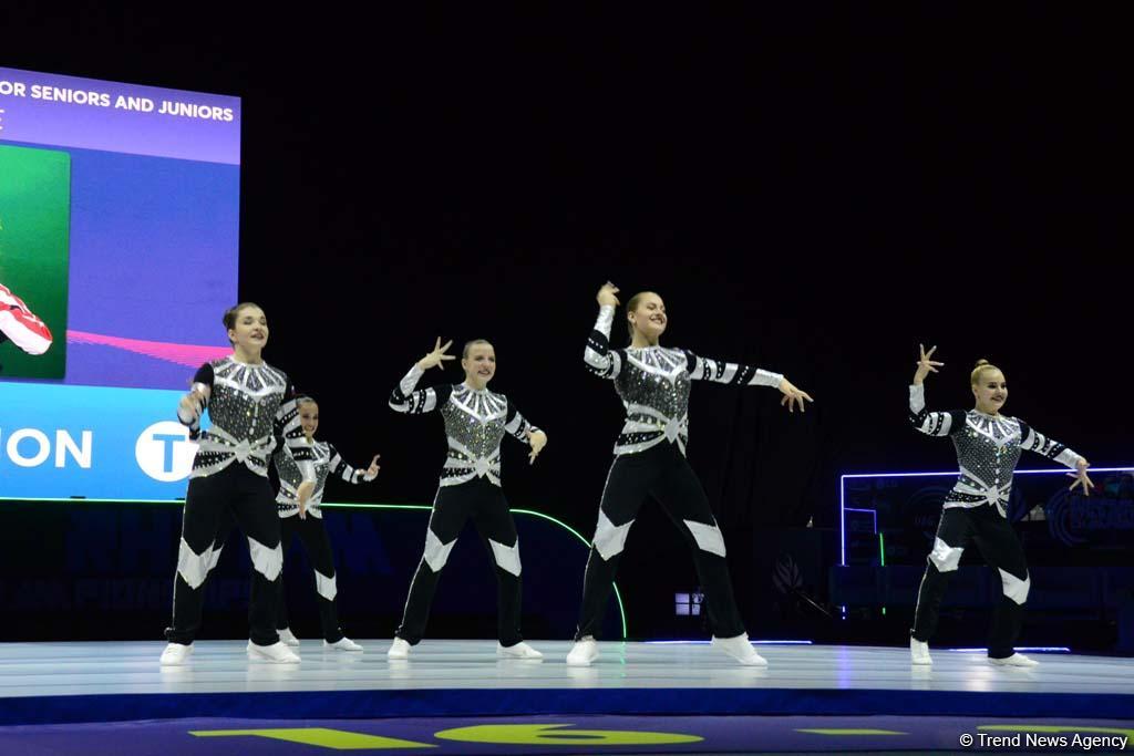 Competitions underway within 11th European Aerobic Gymnastics Championships in Baku (PHOTO)
