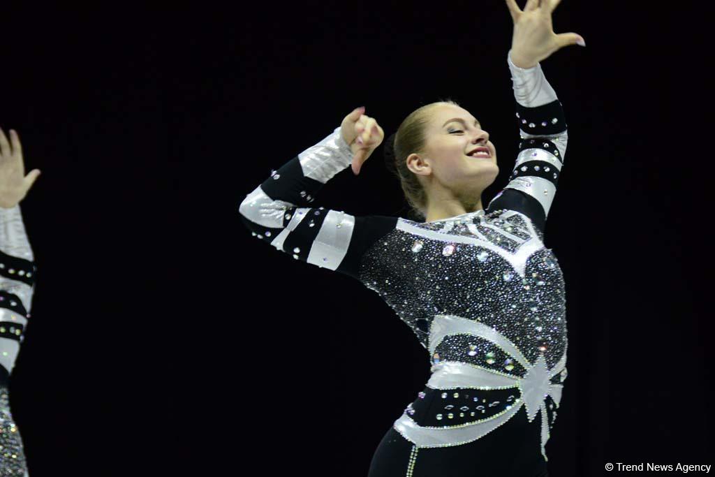 Competitions underway within 11th European Aerobic Gymnastics Championships in Baku (PHOTO)
