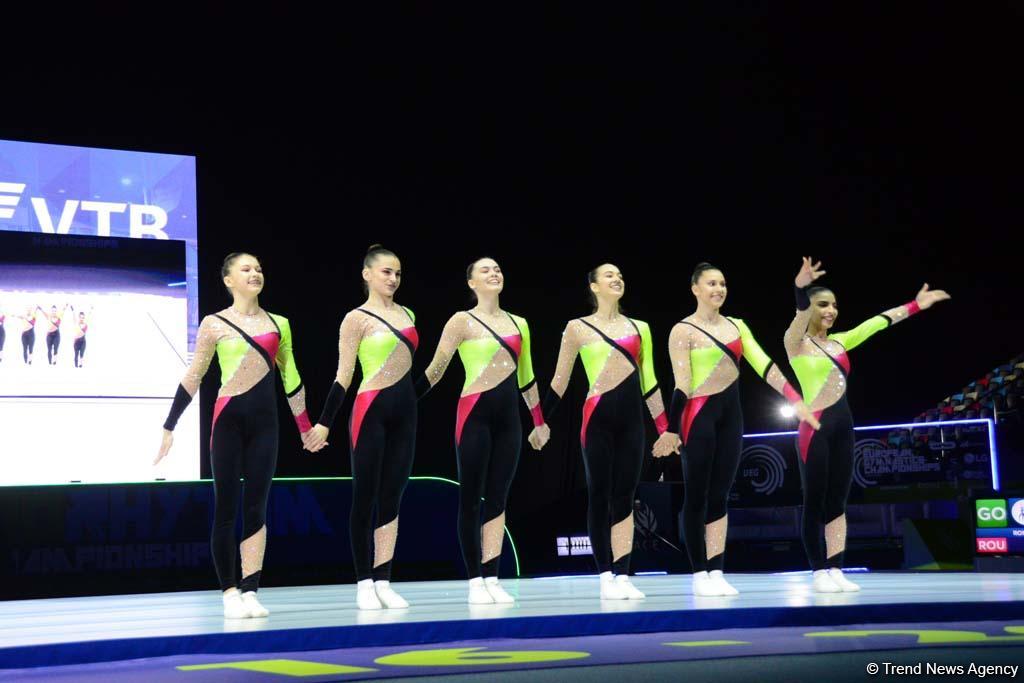 Competitions underway within 11th European Aerobic Gymnastics Championships in Baku (PHOTO)