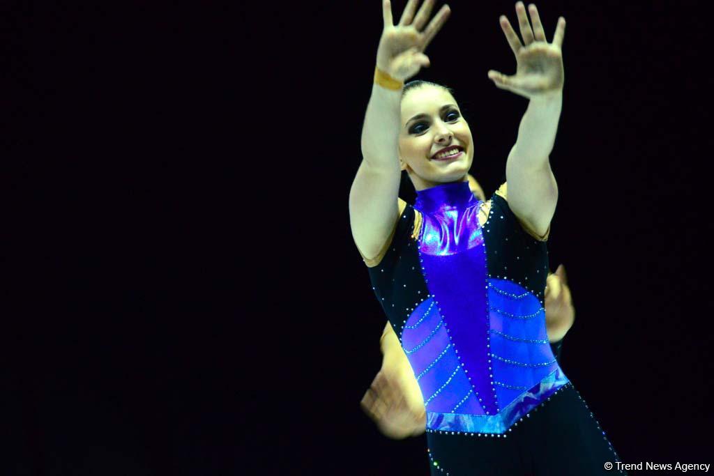 Competitions underway within 11th European Aerobic Gymnastics Championships in Baku (PHOTO)