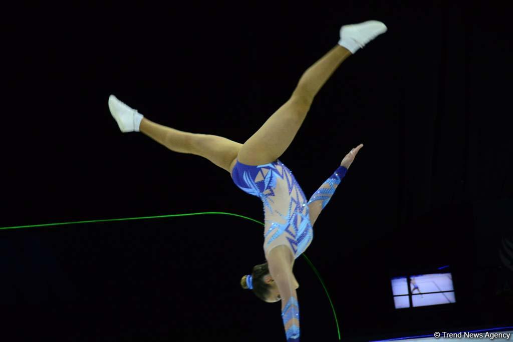 Competitions underway within 11th European Aerobic Gymnastics Championships in Baku (PHOTO)