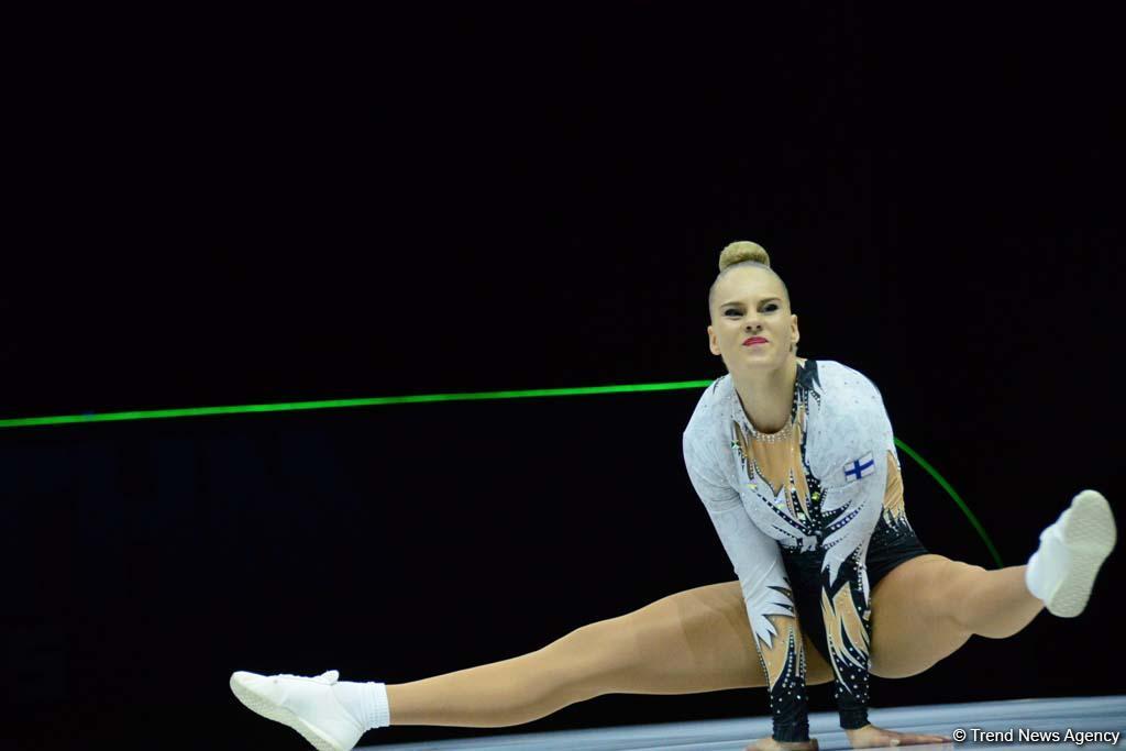 Competitions underway within 11th European Aerobic Gymnastics Championships in Baku (PHOTO)