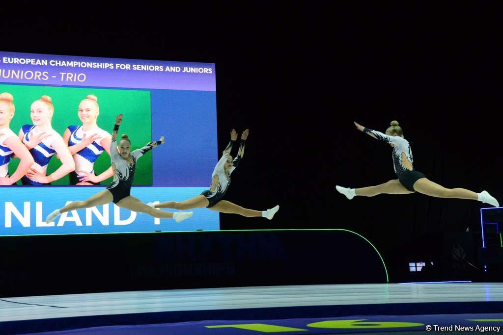 Competitions underway within 11th European Aerobic Gymnastics Championships in Baku (PHOTO)