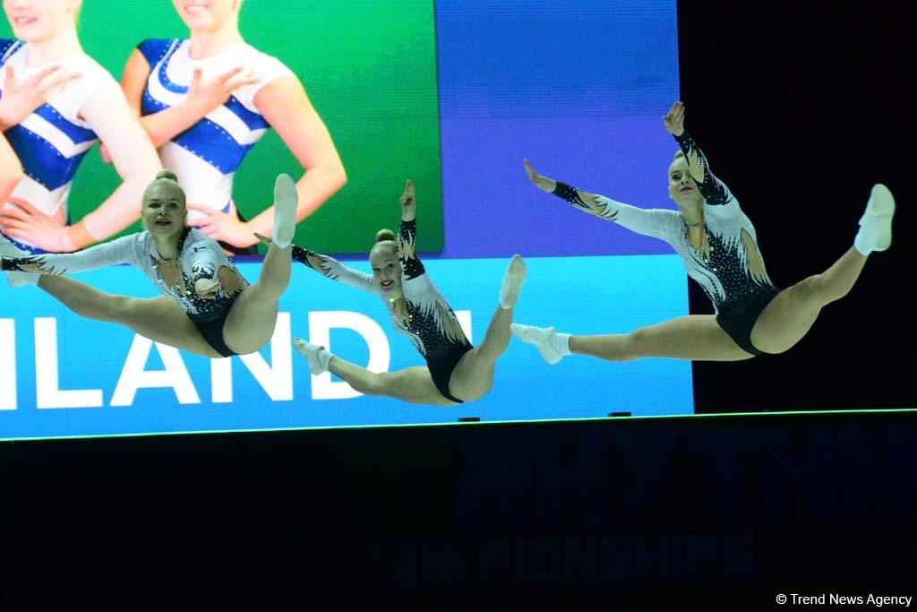 Competitions underway within 11th European Aerobic Gymnastics Championships in Baku (PHOTO)