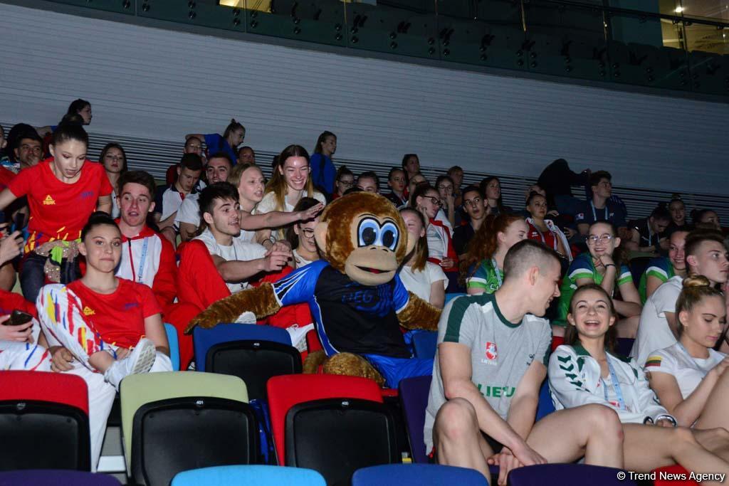 Competitions underway within 11th European Aerobic Gymnastics Championships in Baku (PHOTO)
