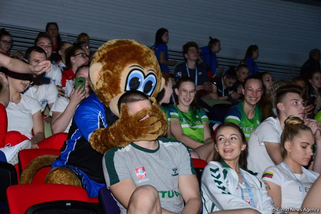 Competitions underway within 11th European Aerobic Gymnastics Championships in Baku (PHOTO)